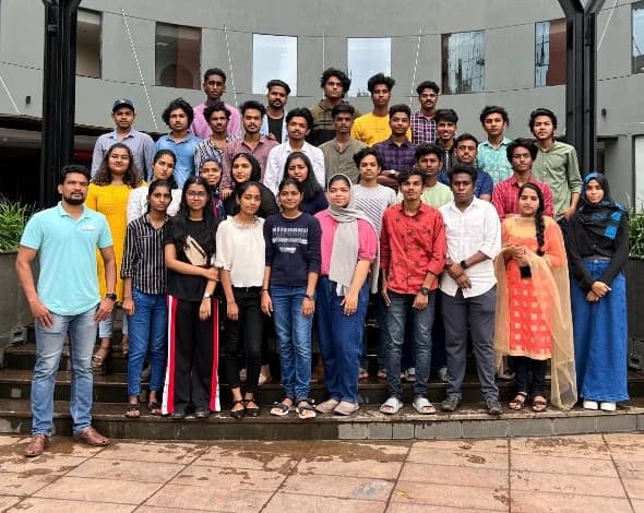 Students group learning design at Ghaya