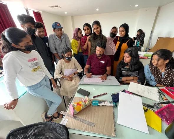 Design classroom at Ghaya Institute