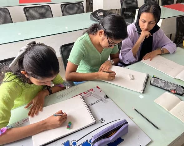 Design classroom at Ghaya Institute